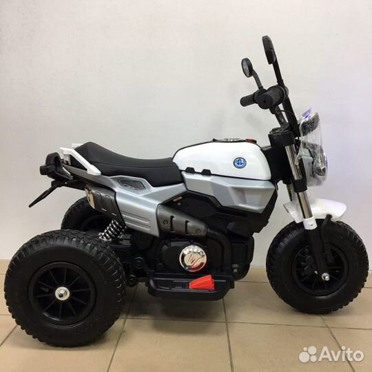 Электромобиль детский - мотоцикл - трицикл