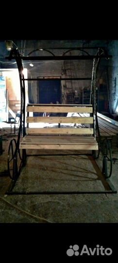 Садовые качели подвесные