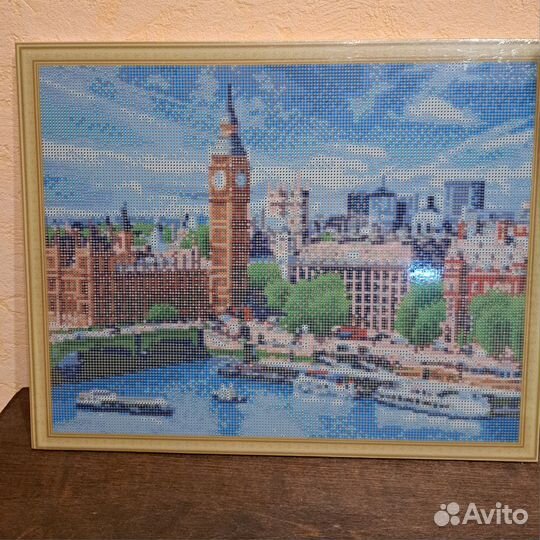 Алмазная мозаика на подрамнике 40 на 50