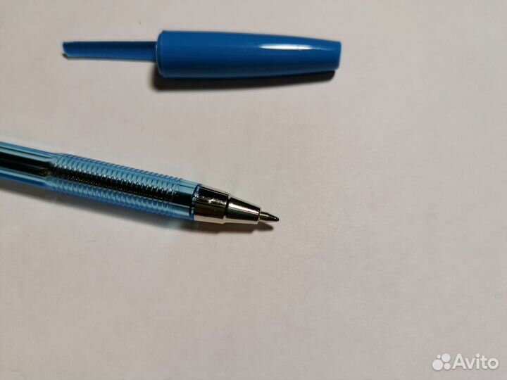 Ручка шариковая синяя, 40 штук