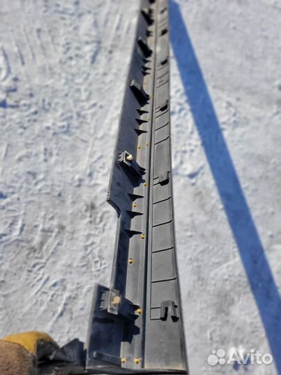 Накладка на порог правая hyundai Santa fe с 2018 г