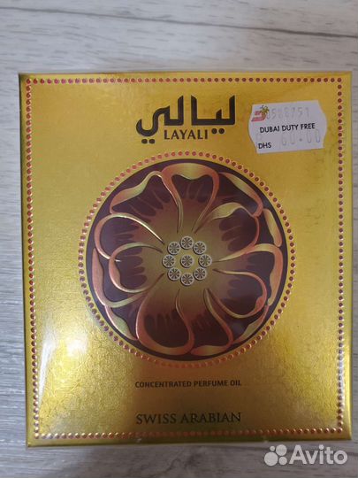 Layali арабские масляные духи