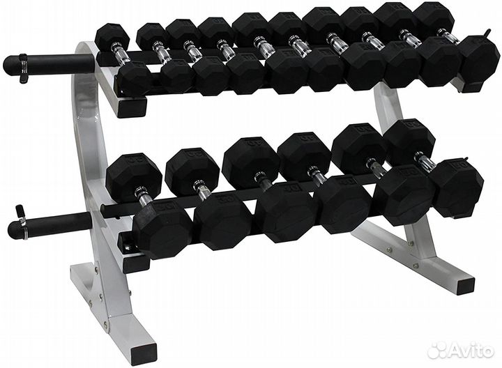 Гантельный ряд, гантели 163кг. В наличии и др.вес