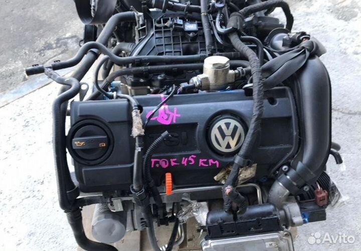 Двигатель CAX Volkswagen Audi Skoda 1.4лCAX