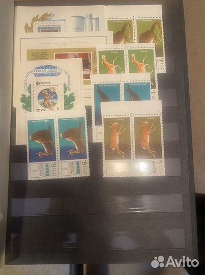 Почтовые марки СССР 1973-1977 года