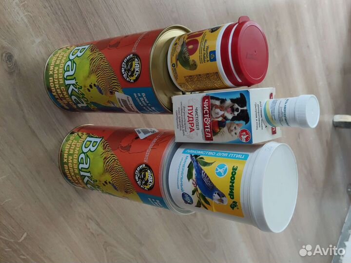 Корм для волнистых попугаев