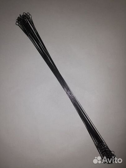 Поводки из раменской струны и флюорокарбона