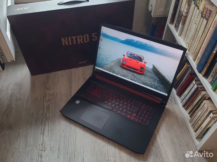 Acer Nitro 17.3 ips i7-9750h/Geforce