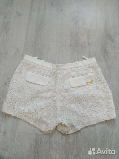 Elisabetta franchi шорты белые 42 оригинал