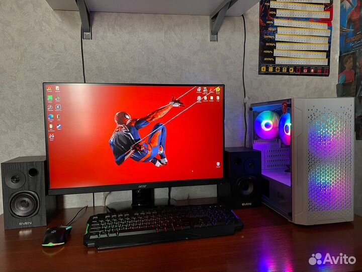 Игровой компьютер полный комплект
