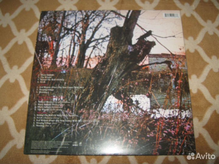 Фирменная пластинка Black Sabbath