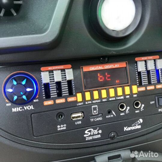 Колонки ZQS-10205 для шумных вечеринок