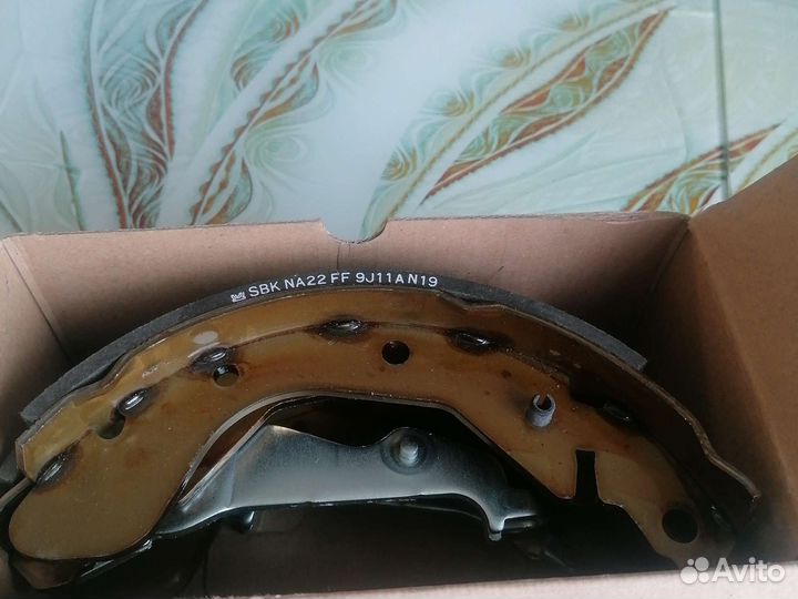 Тормозные колодки chevrolet aveo t 250, 255