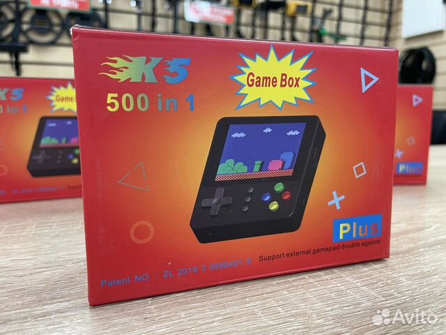Game box купить plus 500в1 super game boy
