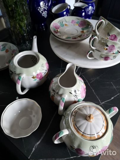 Сервиз чайный Дулево пионы