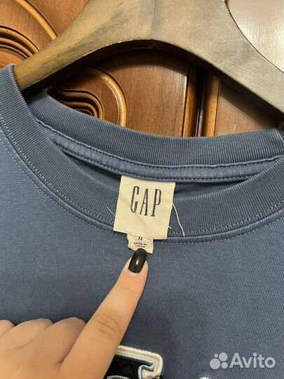 Футболка оверсайз gap