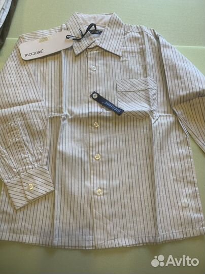 Рубашка для мальчика 104,110