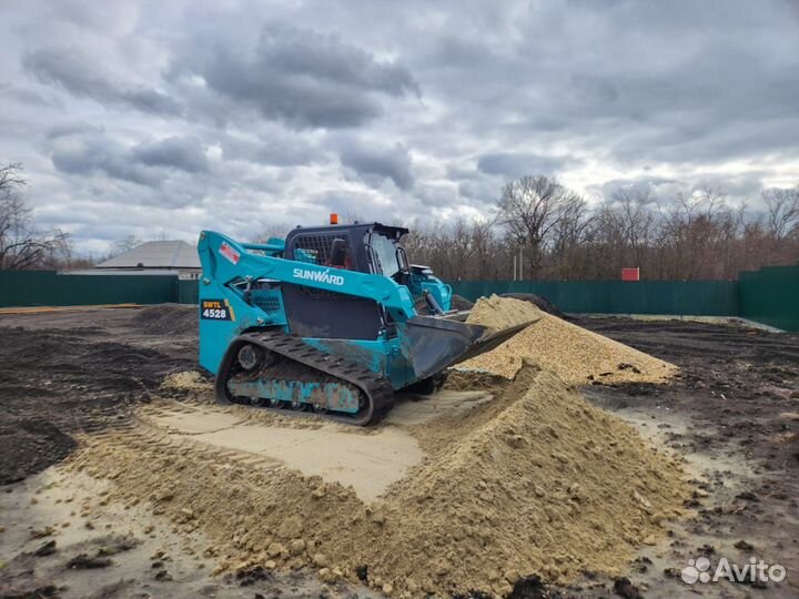 Услуги мини погрузчика