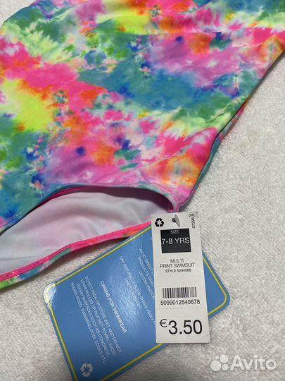 Новые 7-8 лет купальники фирменные