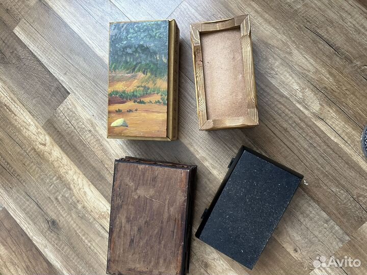 Шкатулка деревянная