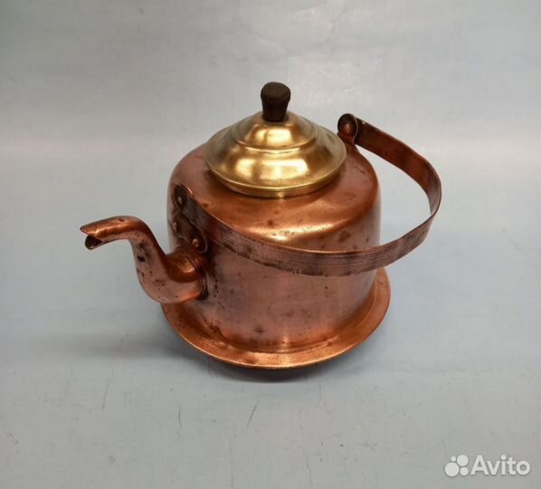 Чайник Финский медный винтаж