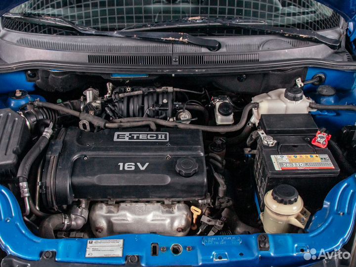 Chevrolet Aveo 1.4 МТ, 2007, 259 541 км