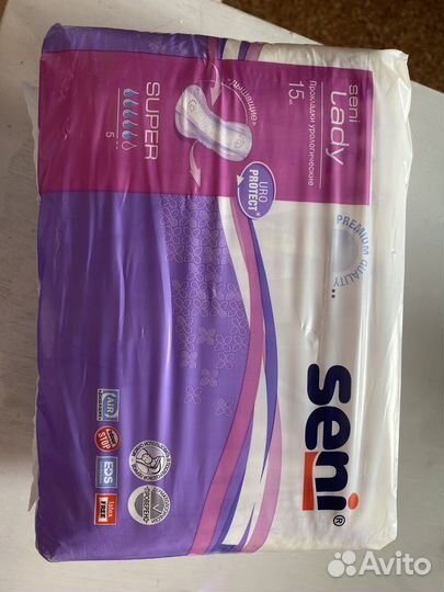 Прокладки урологические Seni