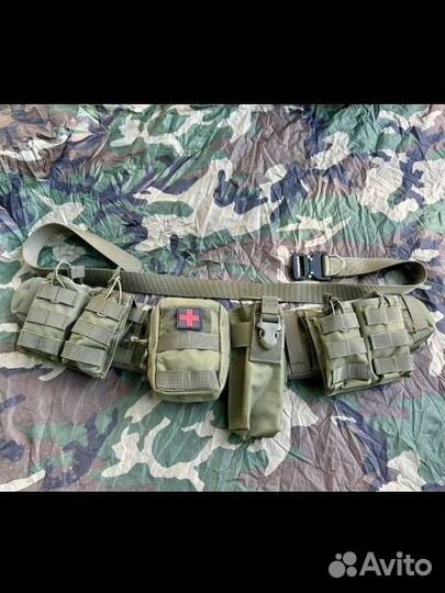 Боевой разгрузочный пояс разгрузка с подсумками