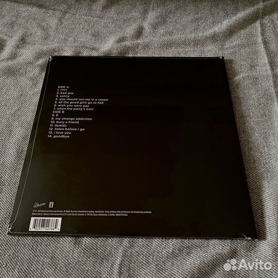 Винил Billie Eilish - When We All Fall Asleep