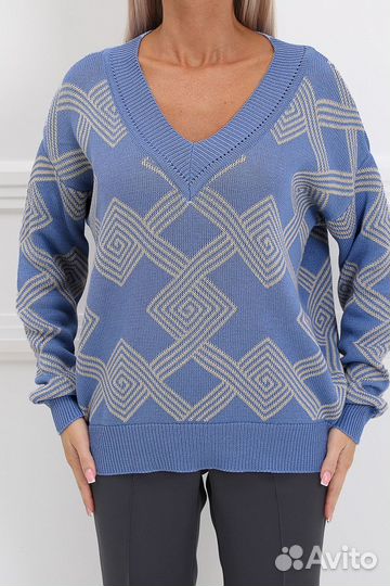 Женский джемпер размеры 42-62 Др5-466/8