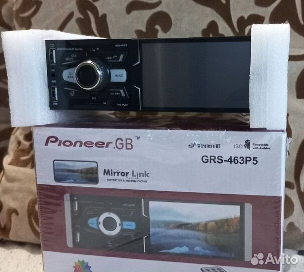 Сенсорная автомагнитола Pioneer GRS-463P5