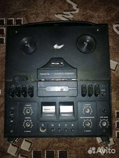 Катушечный магнитофон СССР