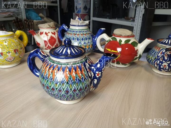 Чайник заварочный. Риштанская керамика
