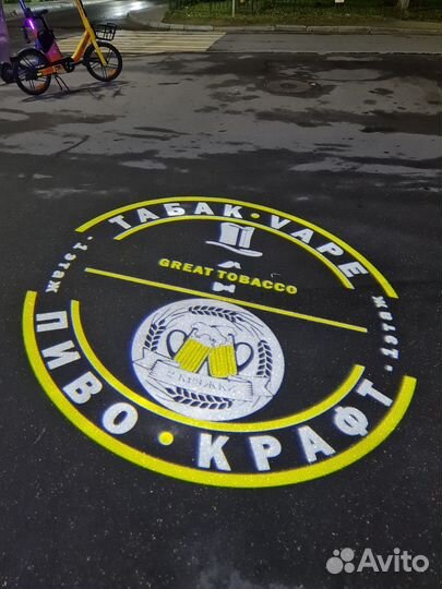 Гобо проектор рекламный