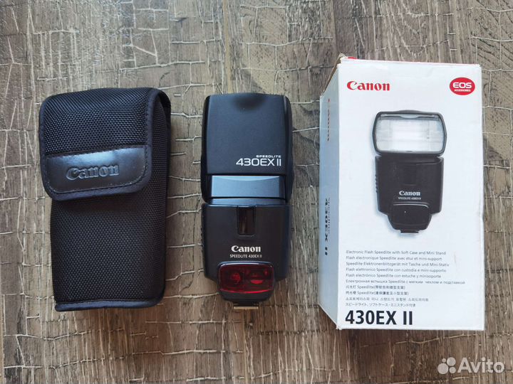 Вспышка Canon 430 ex ii