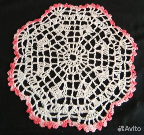 Вязанные салфетки маленькие