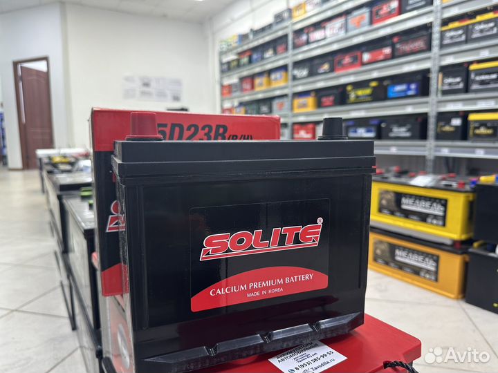 Аккумулятор Solite super 70 Ач прям бурт 580 А