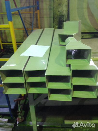 Воздуховод прямоугольный. Вентиляция. От 160 мм