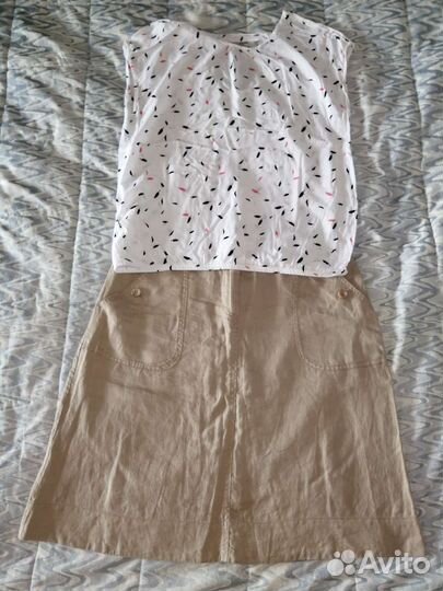 Вещи женские 46 р. Лен, хлопок
