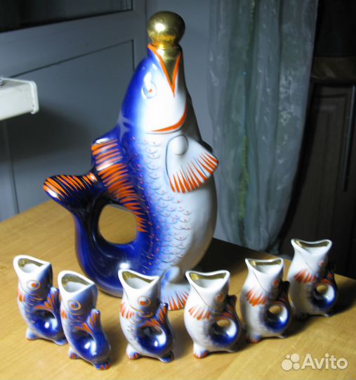 Фарфоровый набор для напитков 