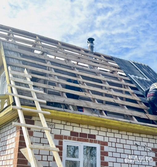 Ремонт кровли крыши строительство