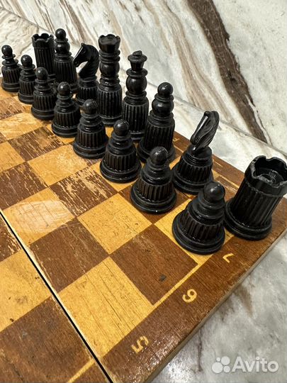 Шахматы карболитовые СССР