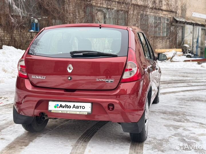 Renault Sandero 1.6 МТ, 2011, 74 000 км