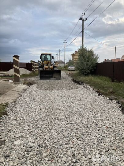 Доставка песка щебня чернозема глины