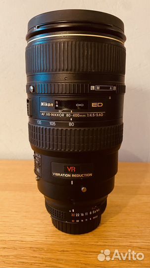 Nikon AF 80-400mm f/4.5-5.6D ED VR