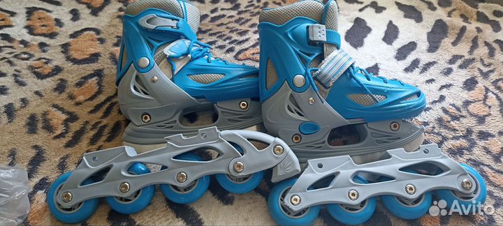 Ролики коньки 2в 1 р. 31-34