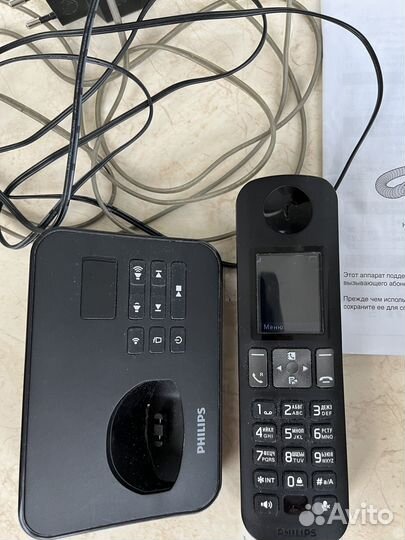 2 Телефона Philips D705 + Panasonic KX-2358