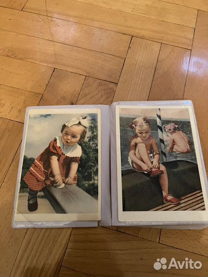 Винтажные открытки 1956г