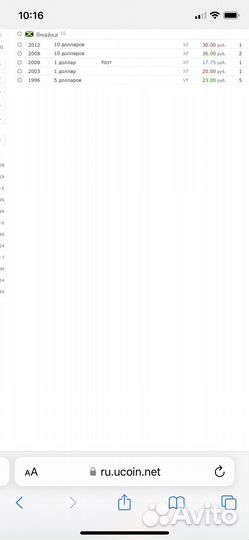 Нумизматика монеты