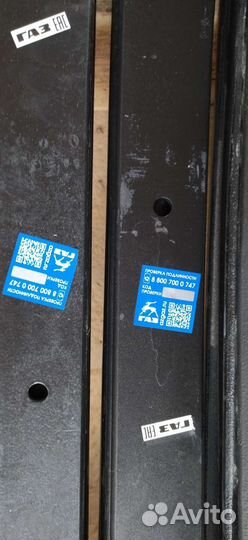 Рессоры на газель задние, усиленные